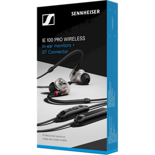 Гарнітура SENNHEISER IE 100 PRO Wireless Clear (509172) Конструкція внутрішньоканальні (у вушний канал)