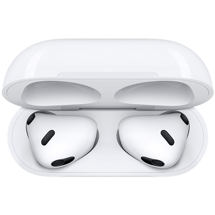 Гарнитура APPLE AirPods 3rd generation with Lightning Charging Case (MPNY3TY/A) Конструкция внутриканальные (в ушной канал)