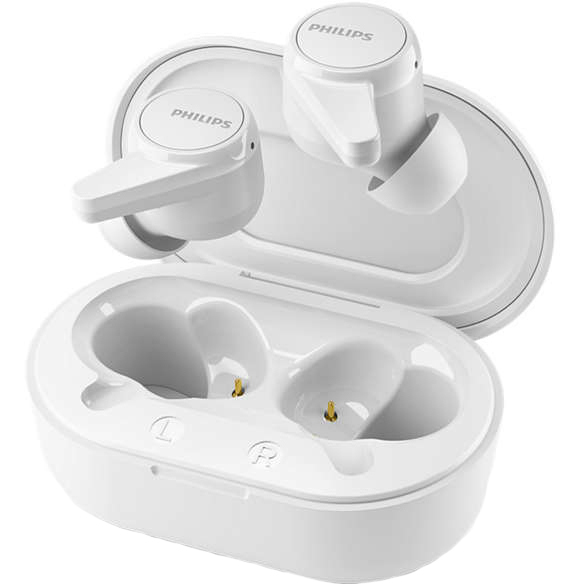 Гарнітура PHILIPS TAT1207 True Wireless IPX4 White (TAT1207WT/00) Вид гарнітура