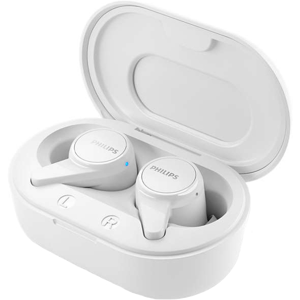 Гарнітура PHILIPS TAT1207 True Wireless IPX4 White (TAT1207WT/00) Конструкція внутрішньоканальні (у вушний канал)