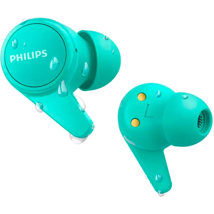 Гарнітура Philips TAT1207 True Wireless IPX4 Turquoise (TAT1207BL/00) Конструкція вкладиші (у вушну раковину)