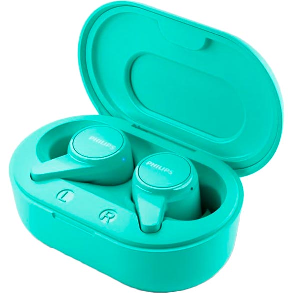 Гарнітура Philips TAT1207 True Wireless IPX4 Turquoise (TAT1207BL/00) Вид гарнітура