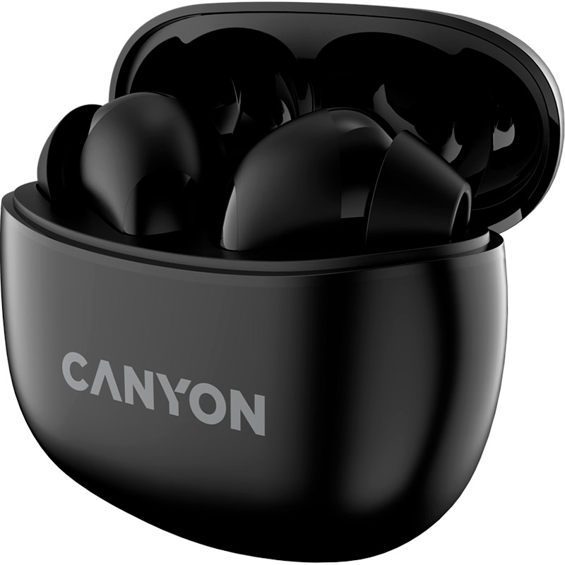 Гарнитура CANYON TWS-5 Bluetooth Black (CNS-TWS5B) Вид гарнитура