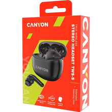 Гарнитура CANYON TWS-5 Bluetooth Black (CNS-TWS5B)