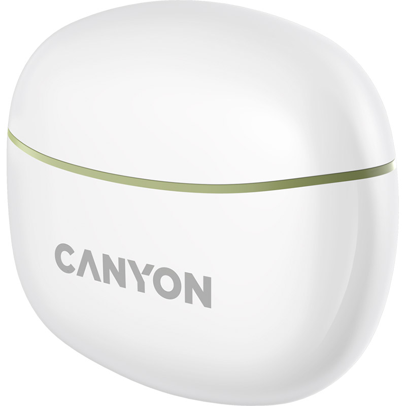 Гарнітура CANYON TWS-5 Bluetooth Green (CNS-TWS5GR) Акустичне оформлення закриті