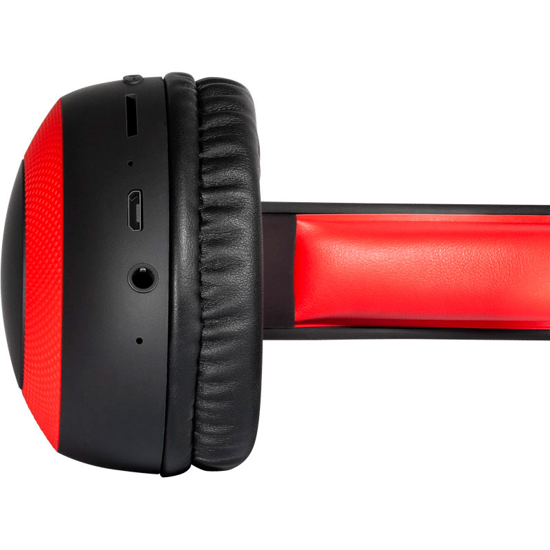 Зовнішній вигляд Гарнітура DEFENDER FreeMotion B575 Black Red Bluetooth (63575)