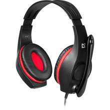 Гарнитура DEFENDER Tune 130 Black-Red (63130)