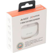 Гарнітура A4TECH B20 Grayish White