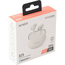 Гарнітура A4TECH B25 Grayish White