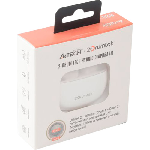 Замовити Гарнітура A4TECH B25 Grayish White