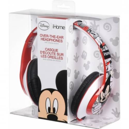 Навушники EKIDS iHome Disney Mickey Mouse Mic (DI-M40MY.UFX) Конструкція повнорозмірні (повний обхват вуха)