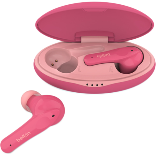 Гарнитура BELKIN Soundform Nano True Wireless Pink (PAC003BTPK)