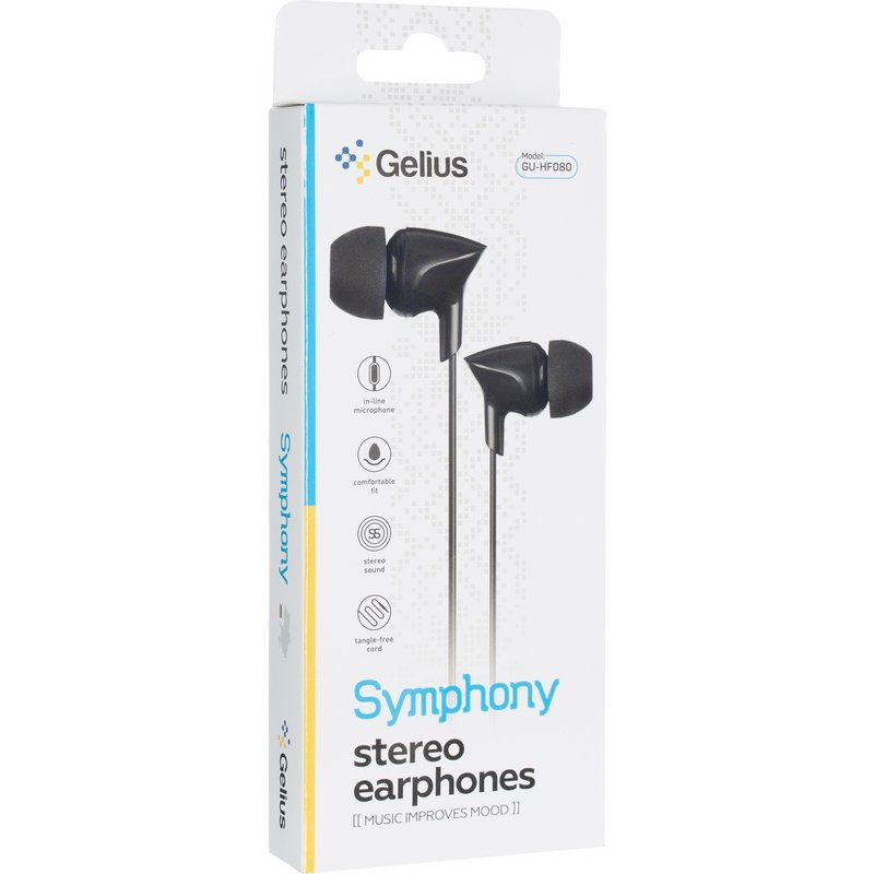 Гарнітура Gelius Ultra Symphony GU-080 Black (00000075355) Вид гарнітура