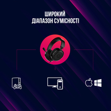 Гарнітура LORGAR Kaya 360 USB 2m Black (LRG-GHS360)
