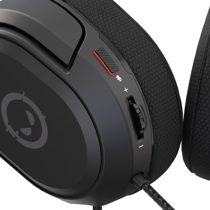 Гарнітура LORGAR Kaya 360 USB 2m Black (LRG-GHS360) Особливості відключення мікрофона