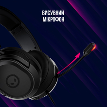Гарнітура LORGAR Kaya 360 USB 2m Black (LRG-GHS360)