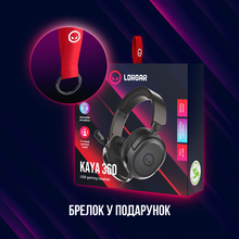 Гарнітура LORGAR Kaya 360 USB 2m Black (LRG-GHS360)