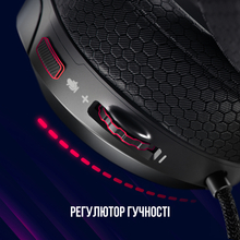 Гарнітура LORGAR Kaya 360 USB 2m Black (LRG-GHS360)