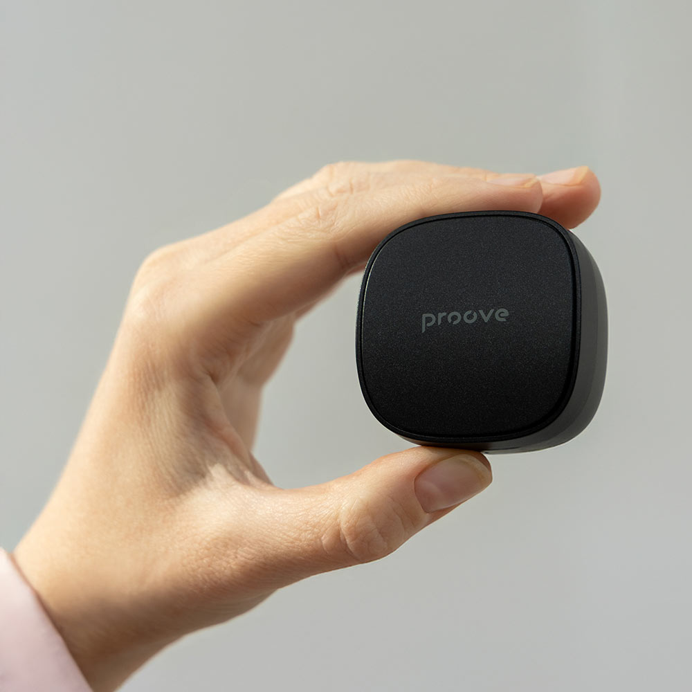 Гарнитура PROOVE Charm TWS black Конструкция внутриканальные (в ушной канал)