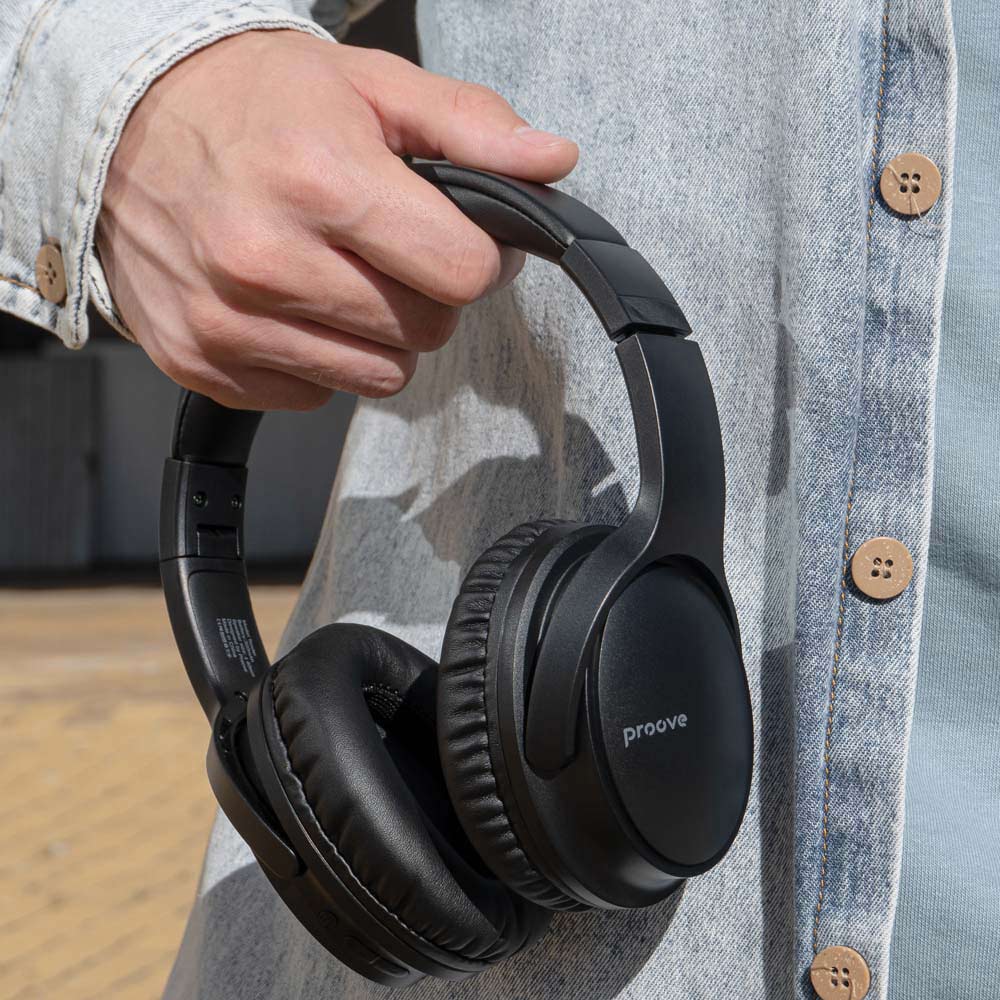 Гарнітура PROOVE Tender Black (48860black) Кріплення дуга (над головою)