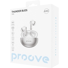 Гарнітура PROOVE Thunder Buds TWS with ANC Silver (48399silver)