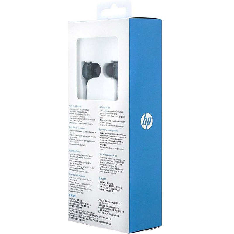 Гарнитура HP DHE-7003 Black Вид гарнитура