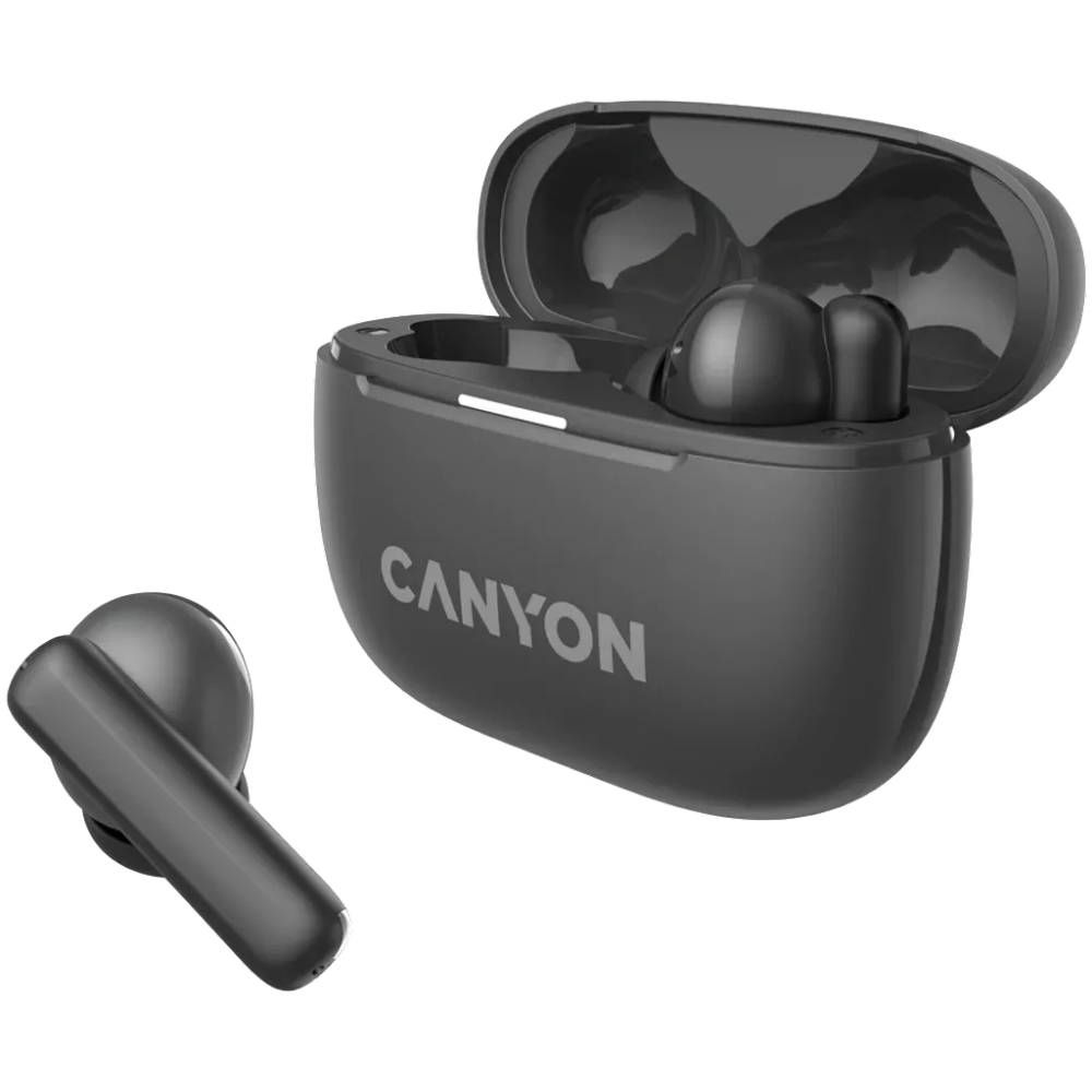 Гарнитура CANYON OnGo TWS-10 Black (CNS-TWS10BK) Крепление TWS (без провода)