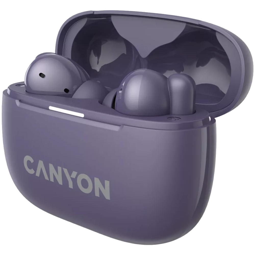 Гарнитура CANYON OnGo TWS-10 Purple (CNS-TWS10PL) Вид гарнитура