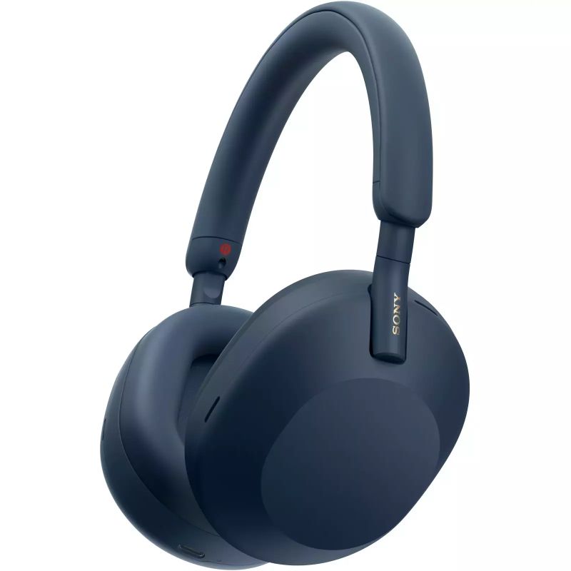 Гарнітура SONY WH-1000XM5 Midnight Blue (WH1000XM5L.CE7) Конструкція повнорозмірні (повний обхват вуха)