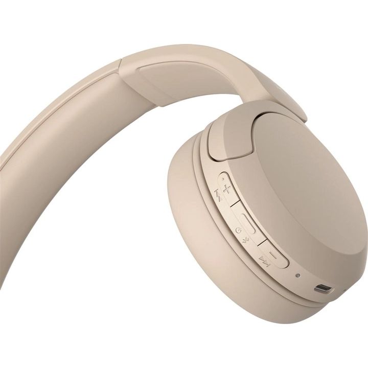 Гарнітура SONY WH-CH520 Beige (WHCH520C.CE7) Кріплення дуга (над головою)