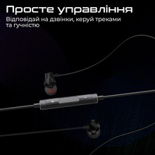 Гарнитура Promate Vibe-LT Black (vibe-lt.black)