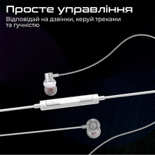 Гарнітура Promate Vibe-LT White (vibe-lt.white)