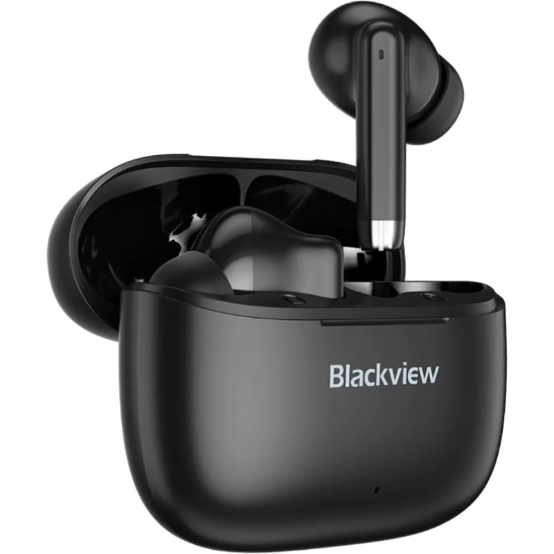 Гарнітура BLACKVIEW TWS AirBuds 4 Black (6931548312673) Додатково Матеріал амбушюр: силікон