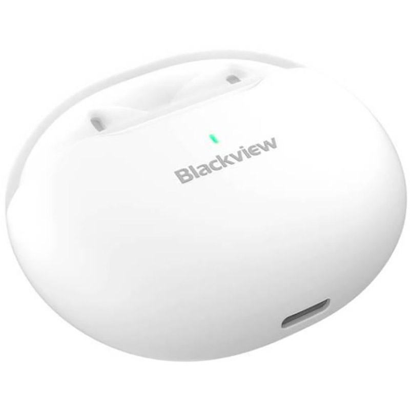 Зовнішній вигляд Гарнітура BLACKVIEW TWS AirBuds 6 White (6931548308041)