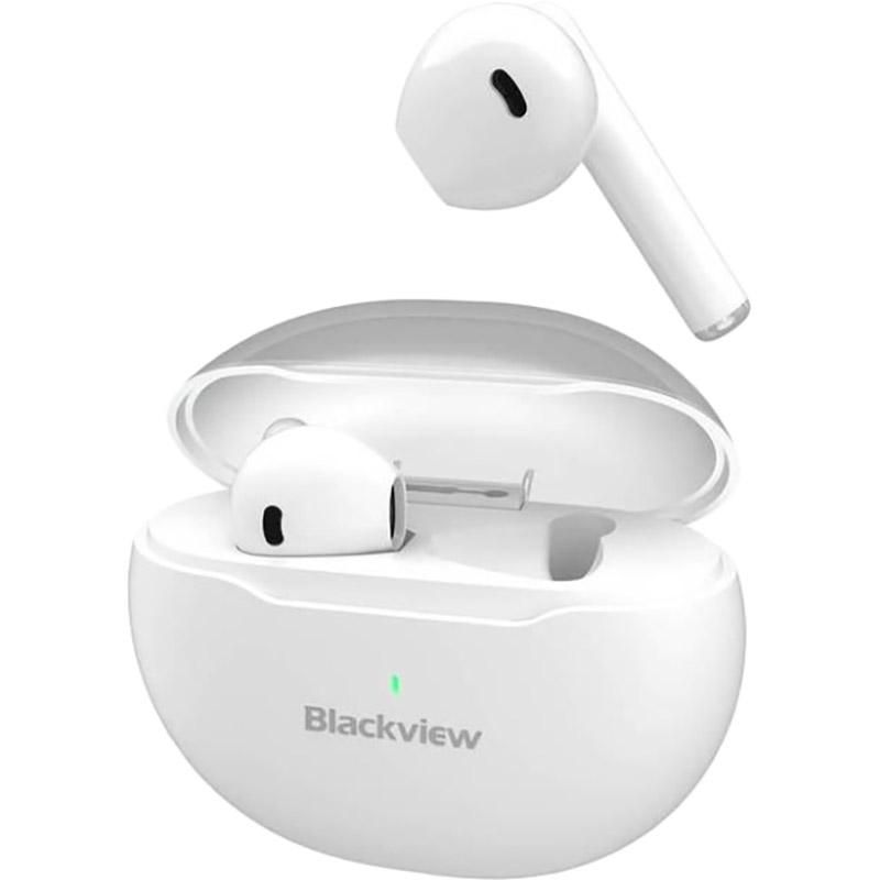 Гарнітура BLACKVIEW TWS AirBuds 6 White (6931548308041) Конструкція вкладиші (у вушну раковину)