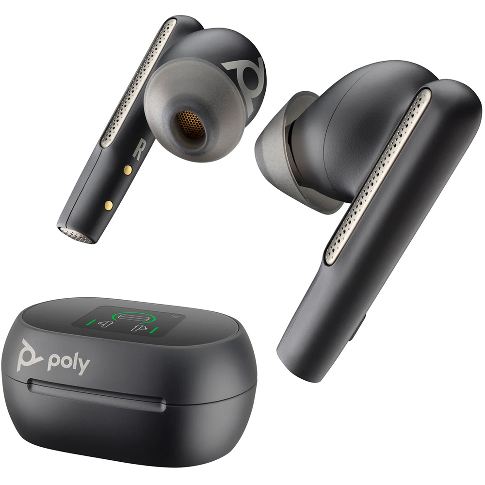 Гарнітура POLY TWS Voyager Free 60+ Earbuds + BT700A + TSCHC Black (7Y8G3AA)