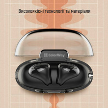Наушники COLORWAY Slim TWS-2 Earbuds Black (CW-TWS2BK)