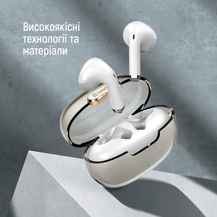 В Україні Навушники COLORWAY Slim TWS-2 Earbuds White (CW-TWS2WT)