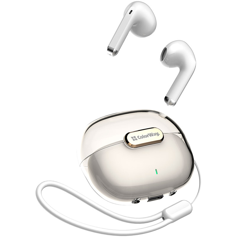 Замовити Навушники COLORWAY Slim TWS-2 Earbuds White (CW-TWS2WT)