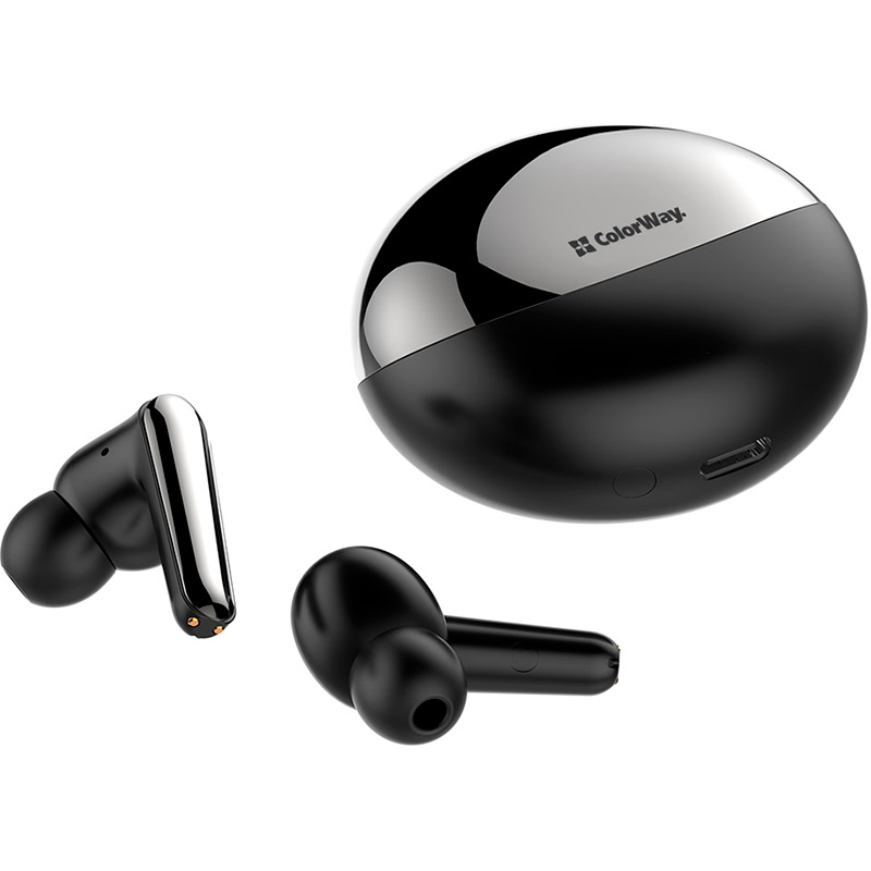 Гарнітура COLORWAY TWS-3 Earbuds Black (CW-TWS3BK) Гарнітура COLORWAY TWS-3 Earbuds Black (CW-TWS3BK)