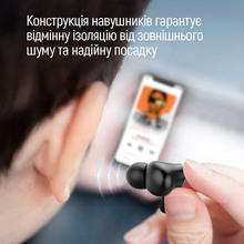 Гарнітура COLORWAY TWS-3 Earbuds Black (CW-TWS3BK)