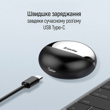 Гарнітура COLORWAY TWS-3 Earbuds Black (CW-TWS3BK)