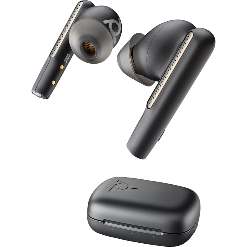 Гарнітура POLY TWS Voyager Free 60 Earbuds + BT700A + BCHC Black (7Y8H3AA) Конструкція внутрішньоканальні (у вушний канал)