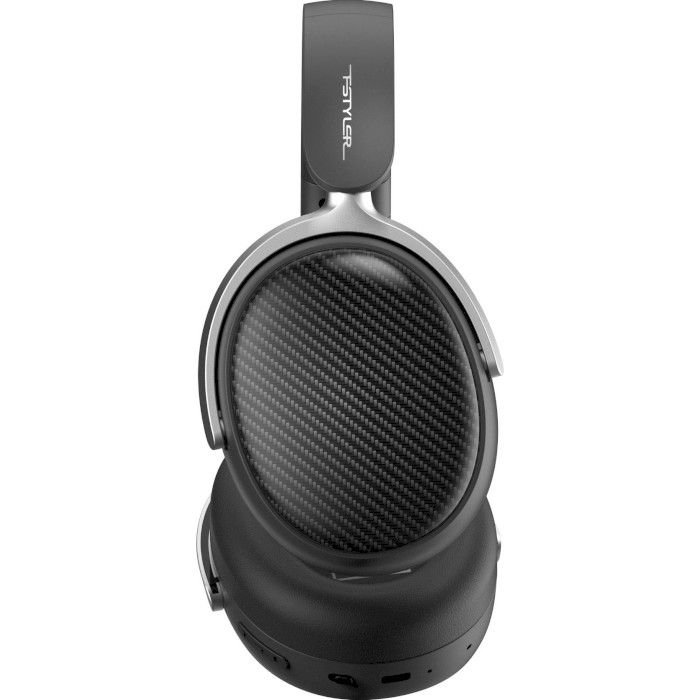 Гарнітура A4TECH BH350C Black Додатково Bluetooth v5.3, Вбудований акумулятор: літієва батарея ємністю 500 мА·год, Час відтворення: 50 годин (ANC Off), 30 годин (ANC On), USB Type-C