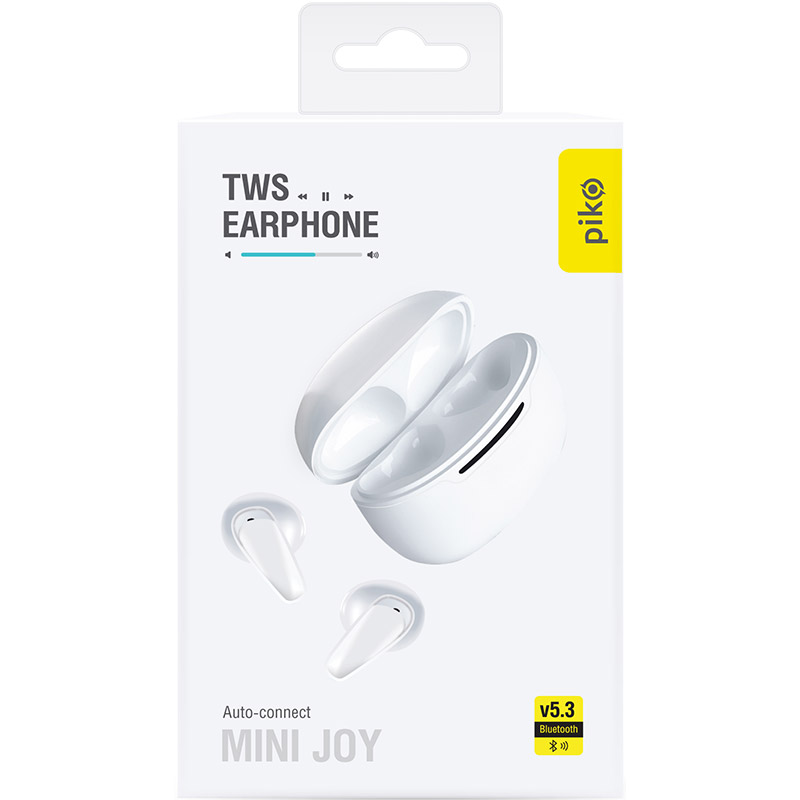 Гарнитура PIKO TWS-MiniJoy White (1283126583421)