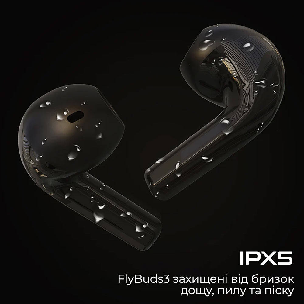 Замовити Гарнітура HIFUTURE Flybuds3 Black (flybuds3.black)