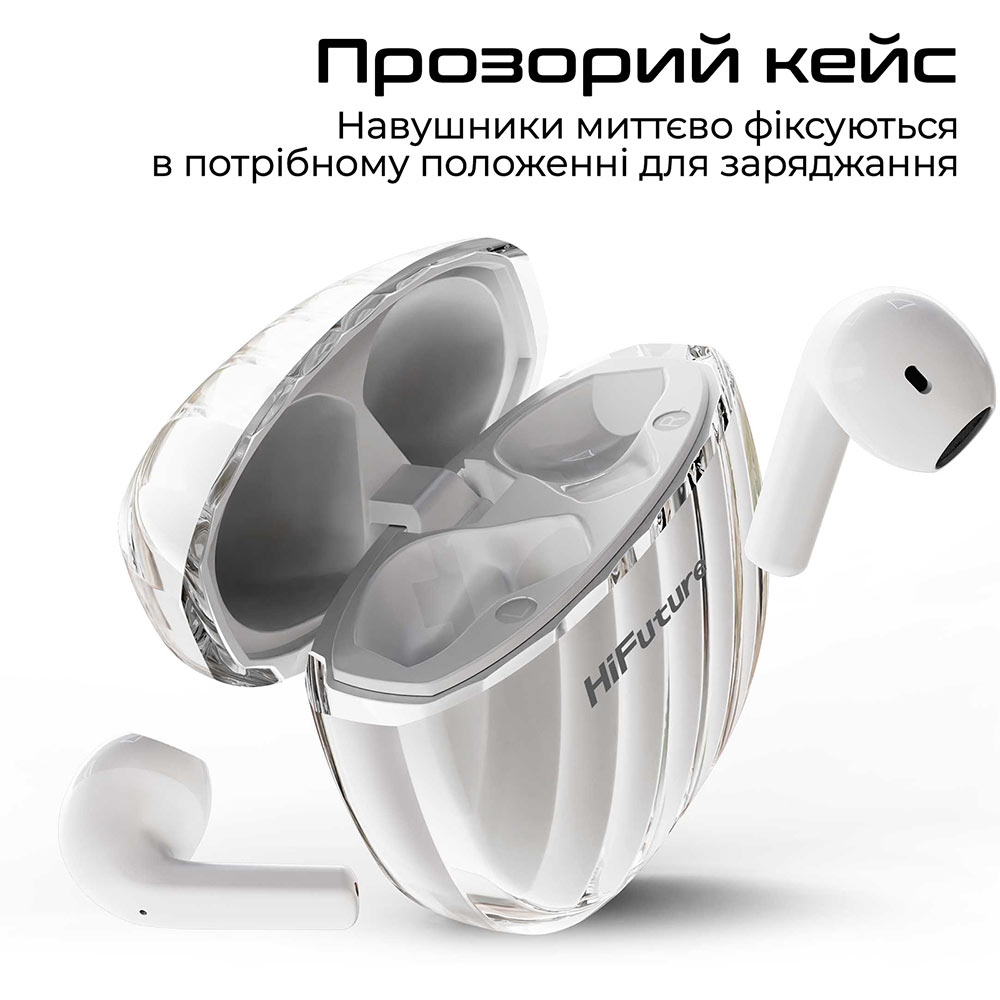 Фото Гарнитура HIFUTURE Flybuds3 White (flybuds3.white)