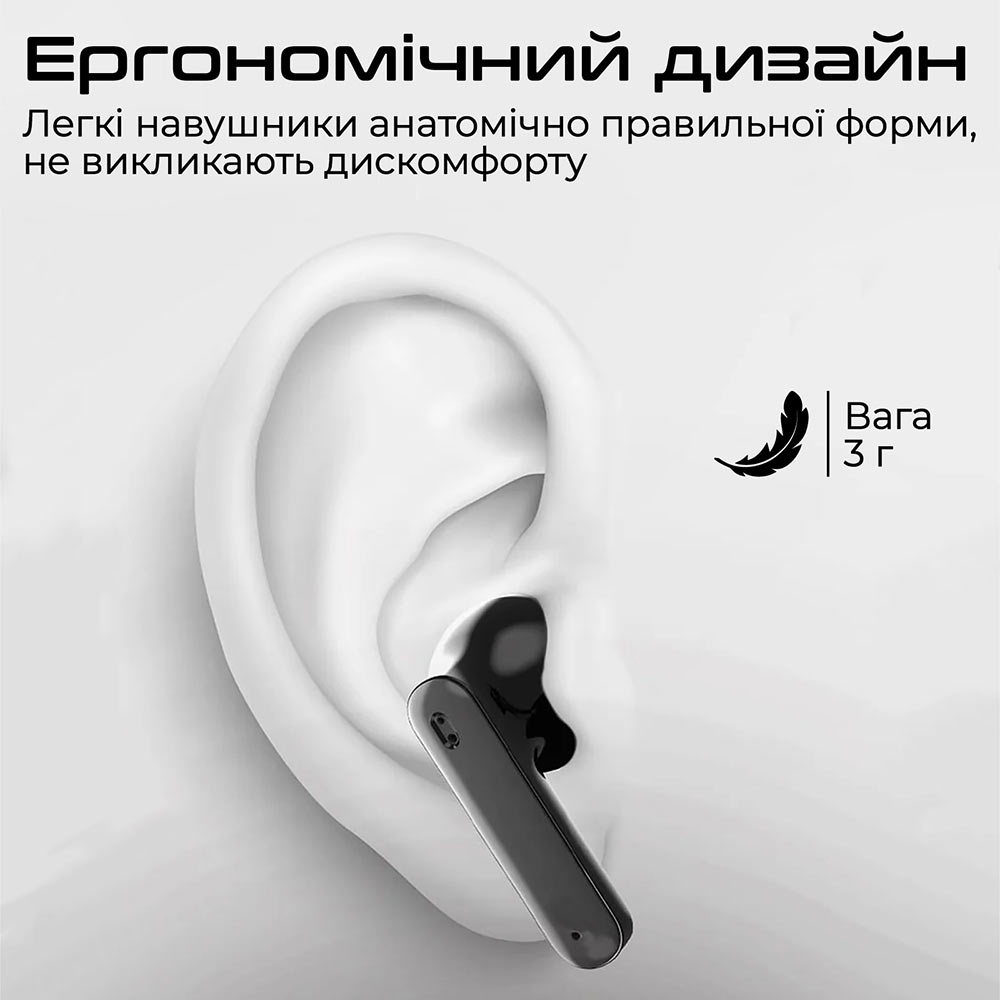 Гарнітура HIFUTURE Colorbuds2 Black (colorbuds2.black) Підключення бездротове