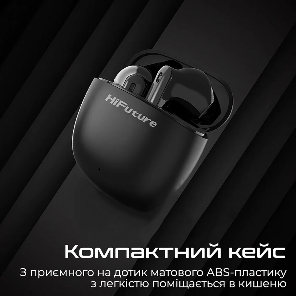 Фото Гарнітура HIFUTURE Colorbuds2 Black (colorbuds2.black)