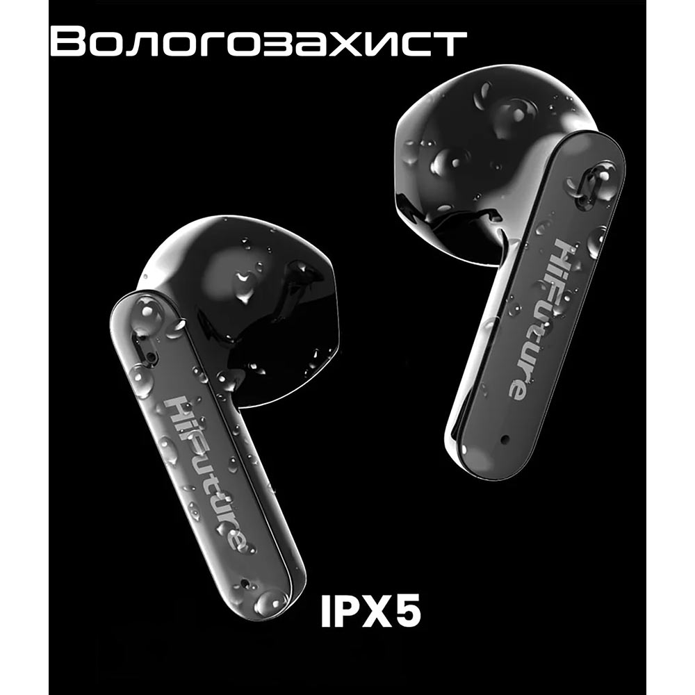 Зовнішній вигляд Гарнітура HIFUTURE Colorbuds2 Black (colorbuds2.black)